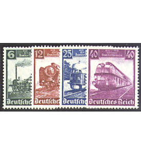 Deutsches Reich Nr. 580-583 Eisenbahn