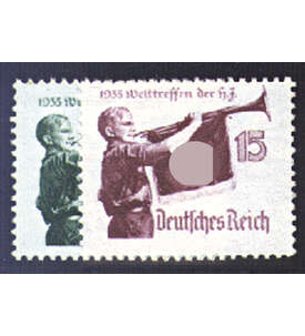 Deutsches Reich Nr. 584-585 Fanfarenblser