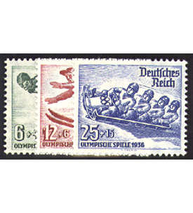 Deutsches Reich Nr. 600-602 Olympische Winterspiele