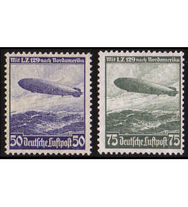 II Deutsches Reich Nr. 606-607 Luftschiff Hindenburg