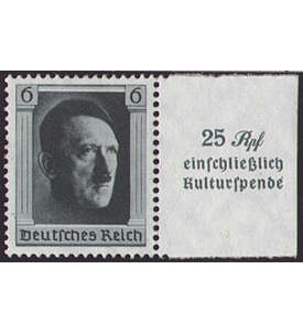 Deutsches Reich Nr. 648 Kulturförderung 1937
