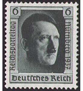 Deutsches Reich Nr. 650 Reichsparteitag 1937