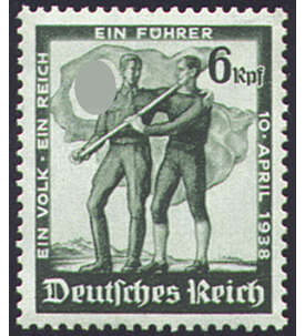 Deutsches Reich Nr. 662 Volksabstimmung sterreich