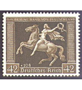 Deutsches Reich Nr. 671 Das Braune Band 1938