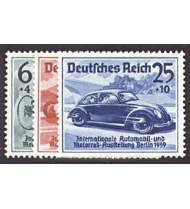 Deutsches Reich Nr. 686-688 IAA Berlin