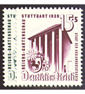 II Dt. Reich Nr. 692-693       Gartenschau Stuttgart