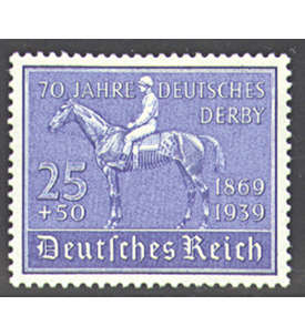 II Dt. Reich Nr. 698           Blaues Band 1939