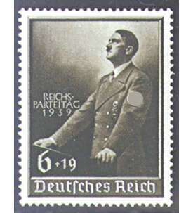 Deutsches Reich Nr. 701 Reichsparteitag 1939