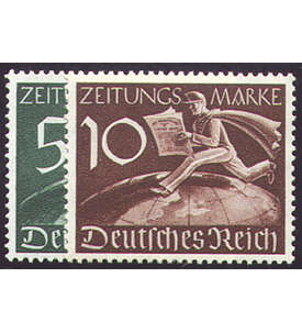 Deutsches Reich Nr. Z738-Z739        Zeitungsmarken