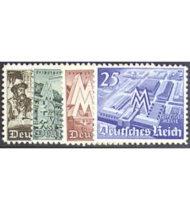 Dt. Reich Nr. 739-742 postfrisch Leipziger Messe 1940