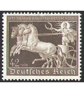 Deutsches Reich Nr. 747 Das Braune Band 1940