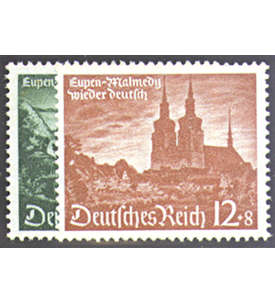 II Deutsches Reich Nr. 748-749 Malmedy/Eupen