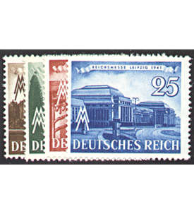 II Dt. Reich Nr. 764-767       Leipziger Messe 1941