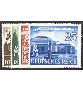 Deutsches Reich Nr. 764-767 Leipziger Messe 1941