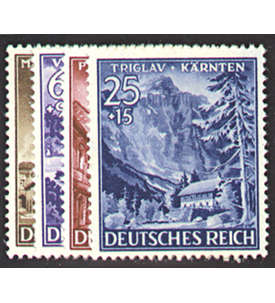 II Dt. Reich Nr. 806-809       Eingliederung