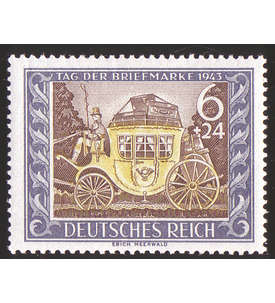 Deusches  Reich Nr. 828 Tag der Briefmarke 1943