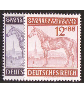   Deutsches Reich Nr. 857-858 Groer Preis von Wien 1943