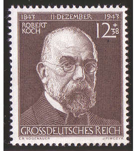 Deutsches Reich Nr. 864 Robert Koch 1944