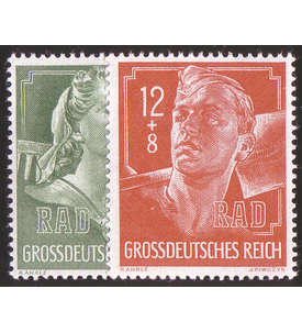   Deutsches Reich Nr. 894-895 Reichsarbeitsdienst 1944