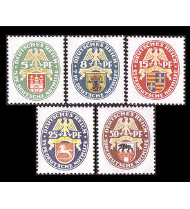 Deutsches Reich Nr. 425-429 postfrisch Nothilfe 1928