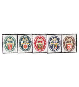 Deutsches Reich Nr. 430-434 postfrisch Nothilfe 1929
