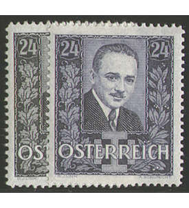 sterreich Nr. 589-590 Ermordung von Dollfuss 1934