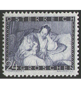 sterreich Nr. 597 Muttertag 1935