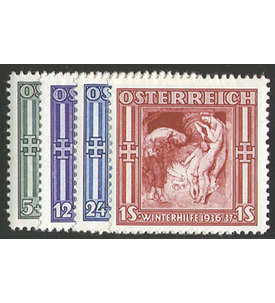sterreich Nr. 628-631 Winterhilfe 1936