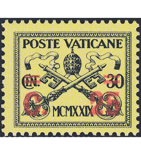 Vatikan Nr. 16 postfrisch ** Freimarke 1931