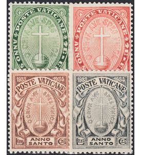 Vatikan Nr. 17-20 postfrisch ** Heiliges Jahr 1933