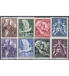 Vatikan Nr. 59-66 postfrisch ** Flugpostmarken 1938