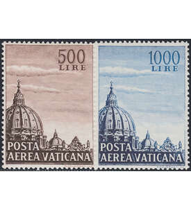 Vatikan Nr. 205-206 postfrisch ** Flugpostmarken 1953