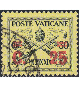 Vatikan Nr. 16 gestempelt Freimarke 1931