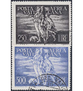 Vatikan Nr. 147-148 gestempelt Flugpostmarken 1948