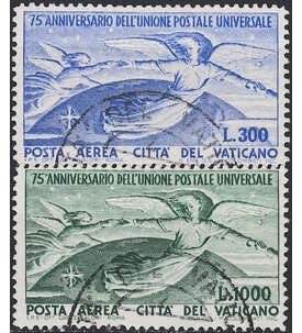Vatikan Nr. 161-162 gestempelt Flugpostmarken 1949