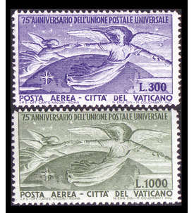 Vatikan Nr. 161-162 Flugpostmarken 1949