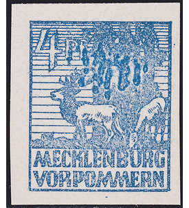 SBZ Nr. 30x postfrisch Verlaufenes Druckbild