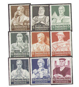 Deutsches Reich Nr. 556-564 postfrisch Stnde 1934