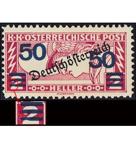 sterreich Nr. 254 XX postfrisch Plattenfehler