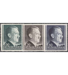 Generalgouvernement Nr. 86-88B postfrisch Hitler
