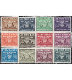Generalgouvernement Dienstmarken Nr. 25-36 postfrisch