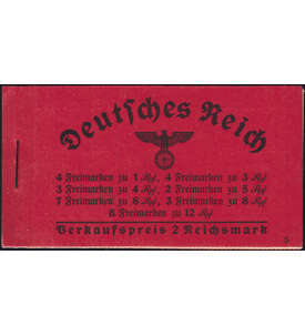 Deutsches Reich Markenheft Nr. 37 Hindenburg 1937 postfrisch