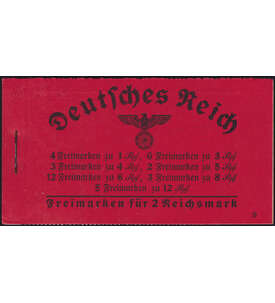 Deutsches Reich Markenheft Nr. 38 Hindenburg 1939 postfrisch