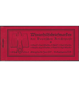 Deutsches Reich Markenheft Nr. 43 Mod. Bauten 1936 postfrisch