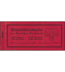 Deutsches Reich Markenheft Nr. 44 Schiffe 1937 postfrisch