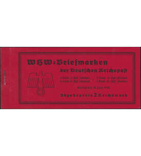Deutsches Reich Markenheft Nr. 46 Bauwerke 1939 postfrisch **
