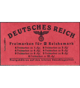 Deutsches Reich Markenheft Nr. 48 Hitler I postfrisch