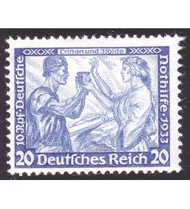 Deutsches Reich Nr. 505A ungestempelt mit Farb-Foto-Befund Oechsner 20 Pfennig Wagner