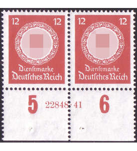 Deutsches Reich Dienstmarke Nr. 138b HAN postfrisch