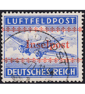 Deutsches Reich Feldpost Nr. 7A gestempelt,geprüft+signiert Inselpost Kreta